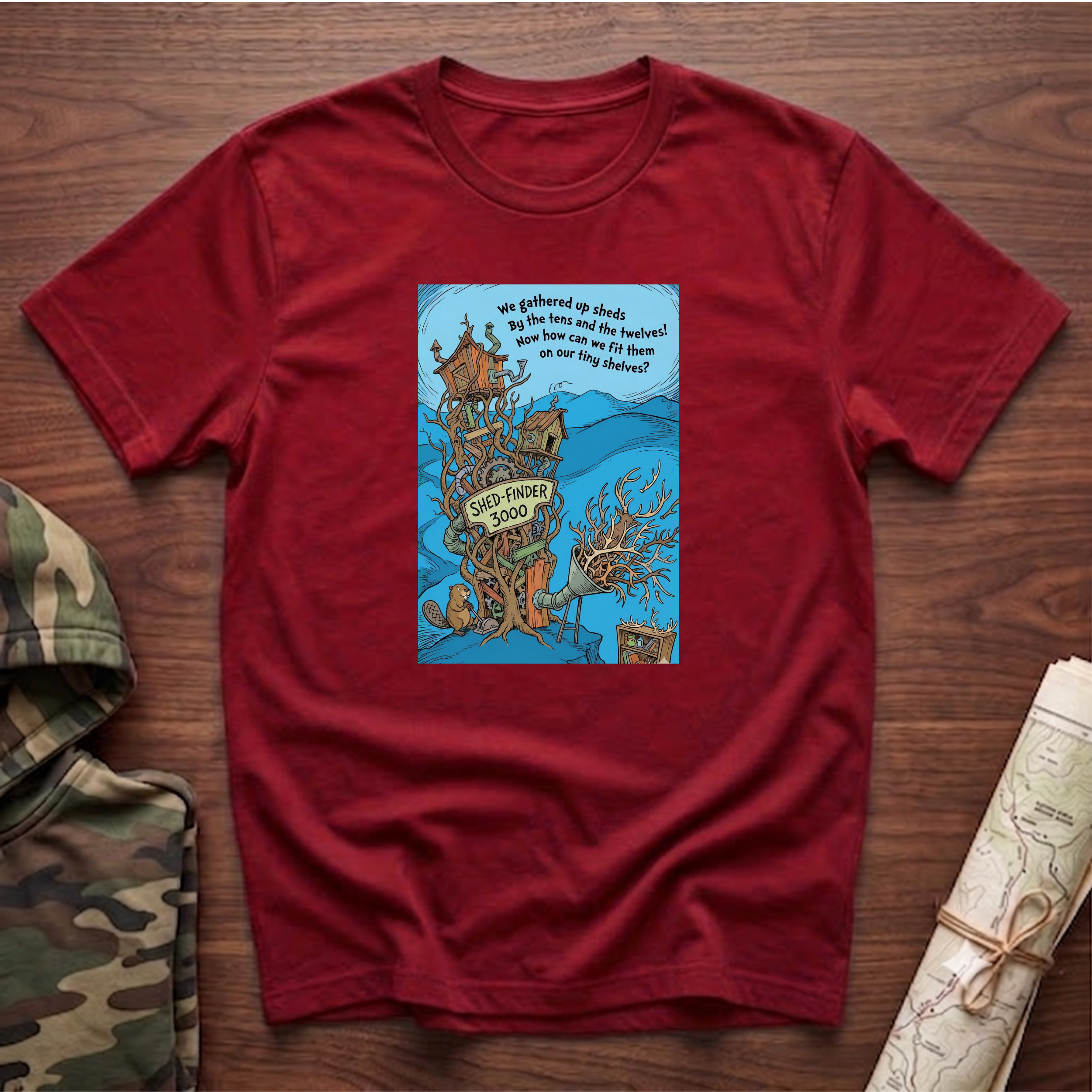 The Shed Finder 3000 T-Shirt