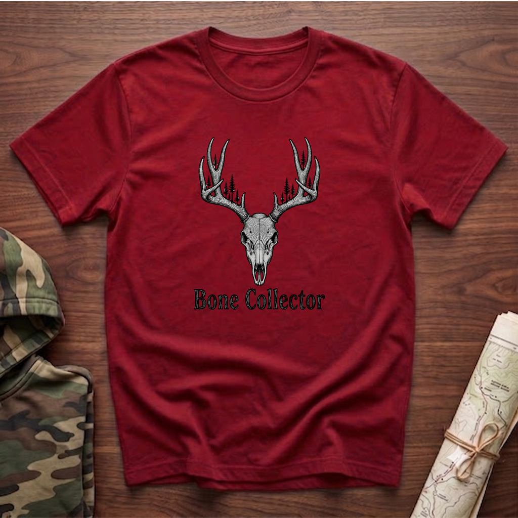 Bone Collector Branching Skull T-Shirt