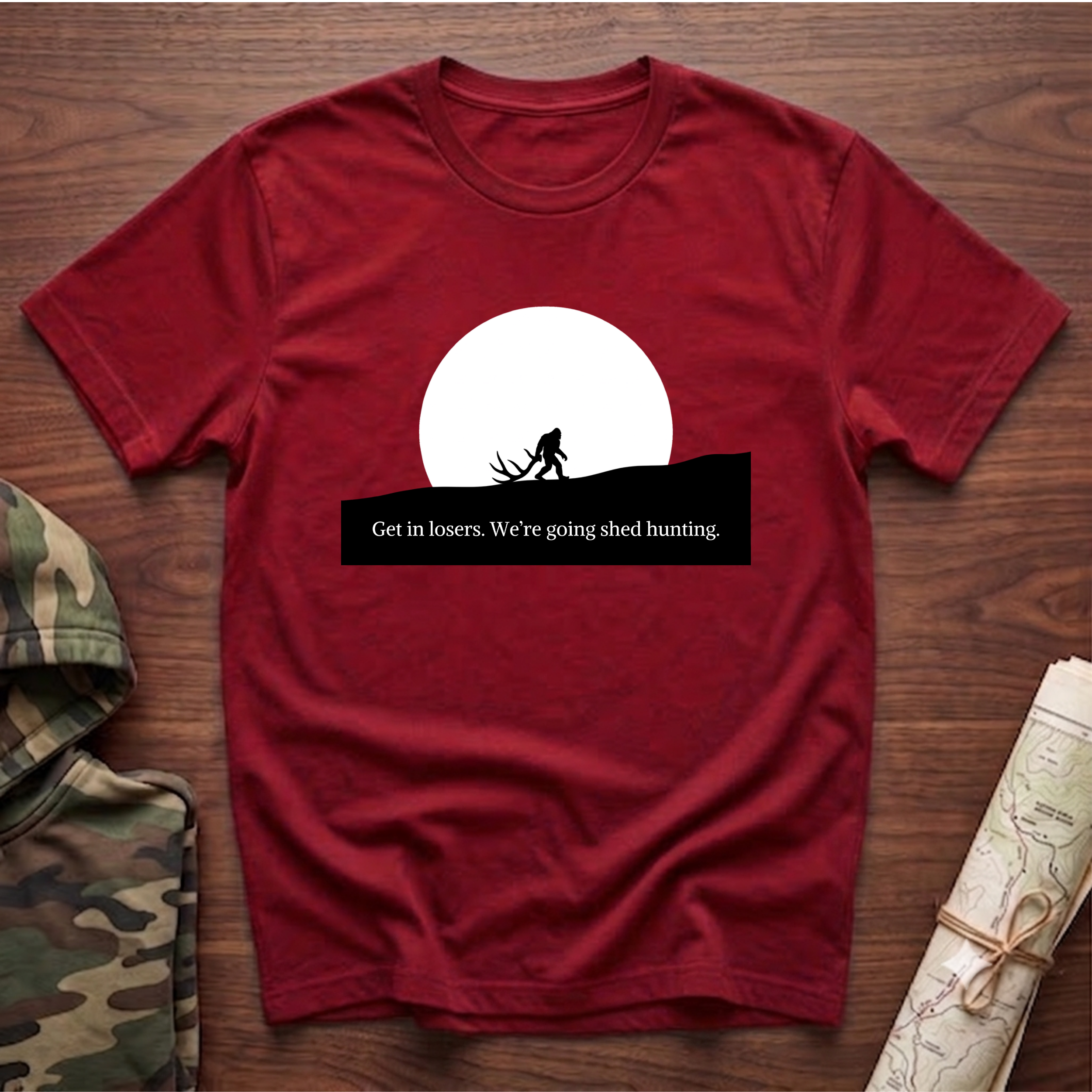 Get in Losers -  Bigfoot T-Shirt