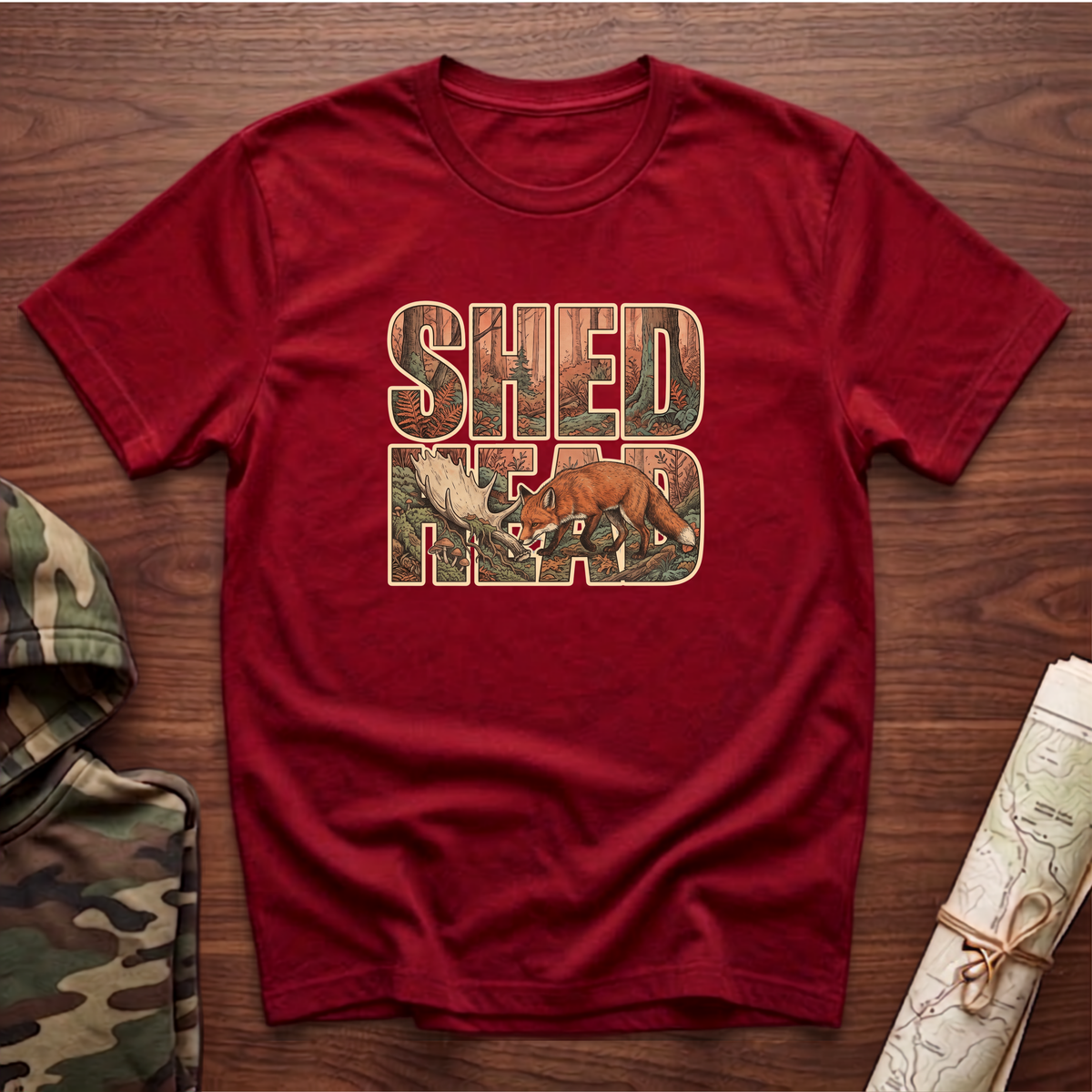 SHED HEAD Fox T-Shirt