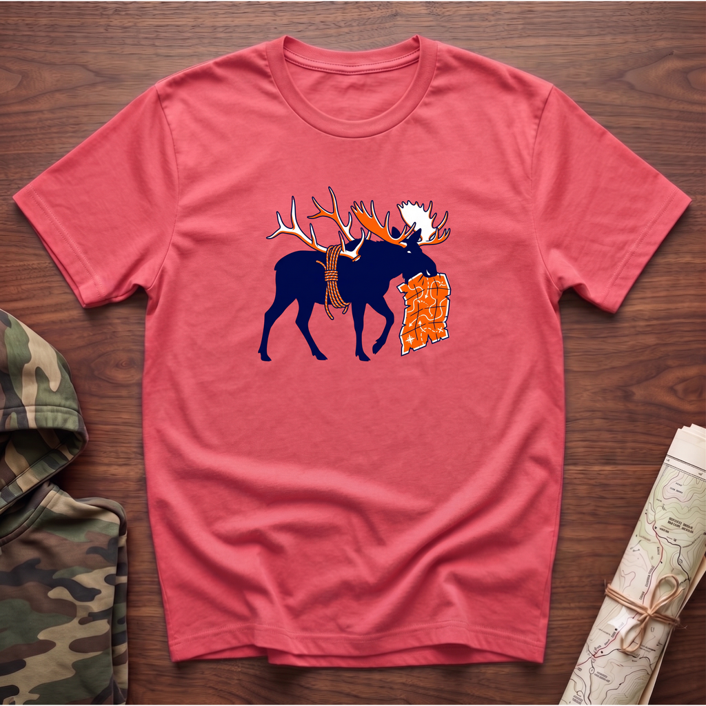 The Moose With The Map T-Shirt