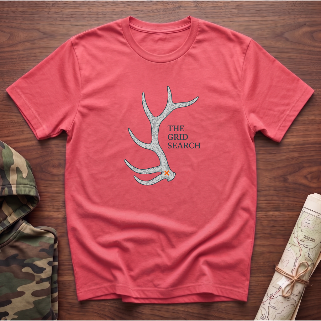Elk Shed Grid Search T-Shirt