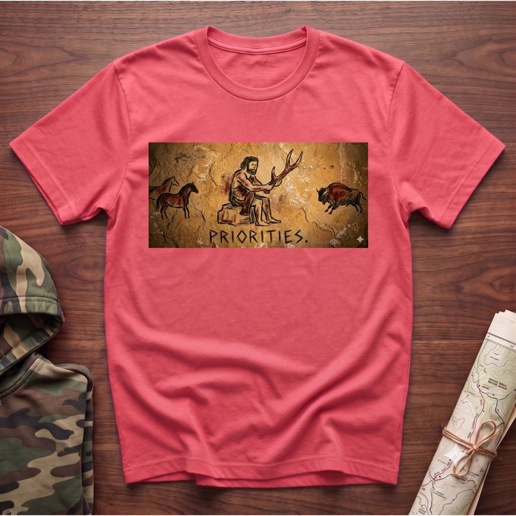 Prehistoric Priorities T-Shirt