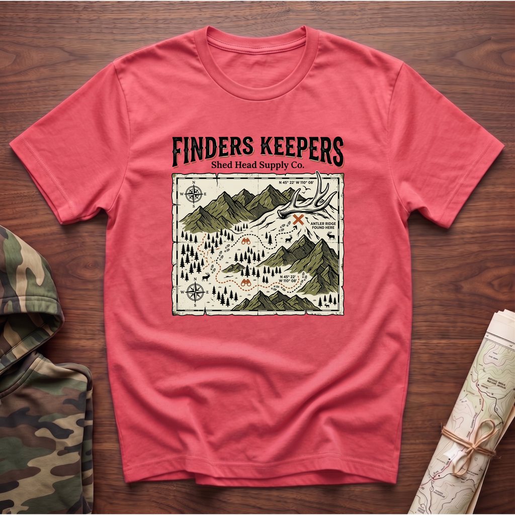 Finders Keepers Treasure Map T-Shirt