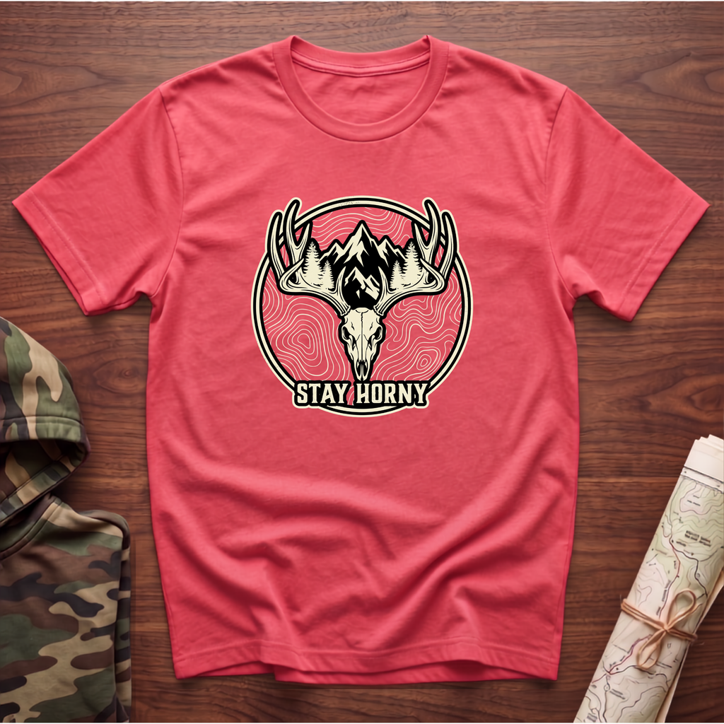 Stay Horny Skull T-Shirt