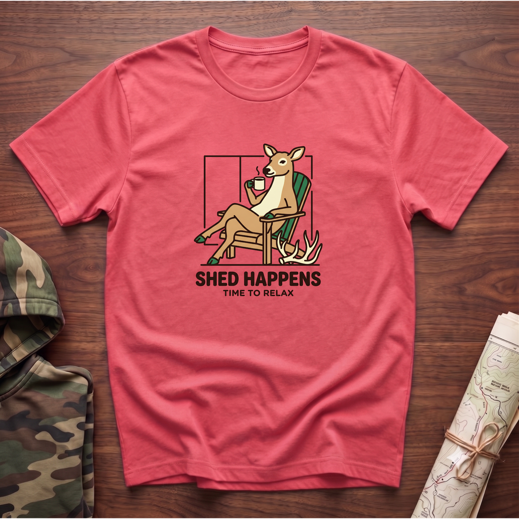 Shed Happens Time To Relax T-Shirt