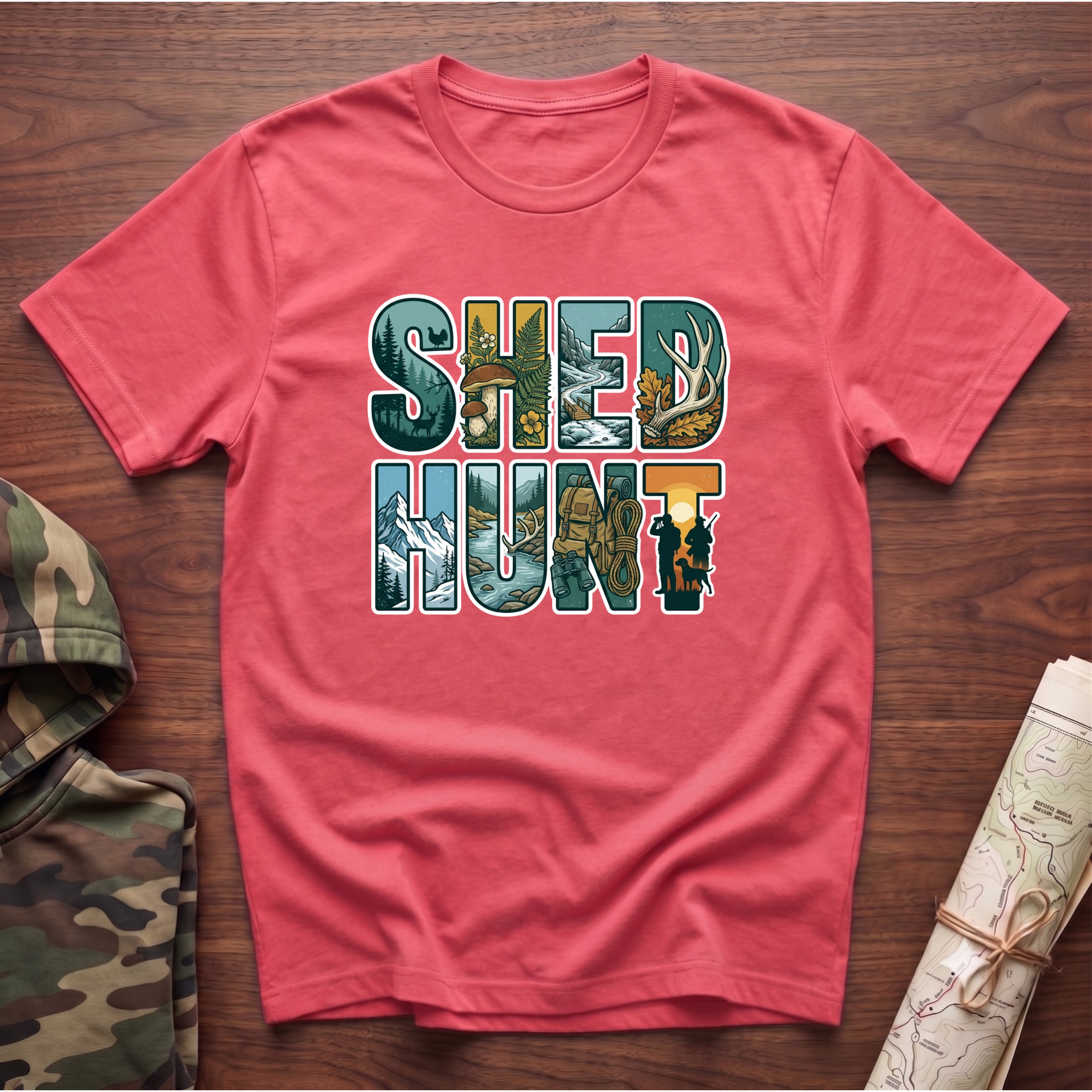 SHED HUNT All Seasons T-Shirt
