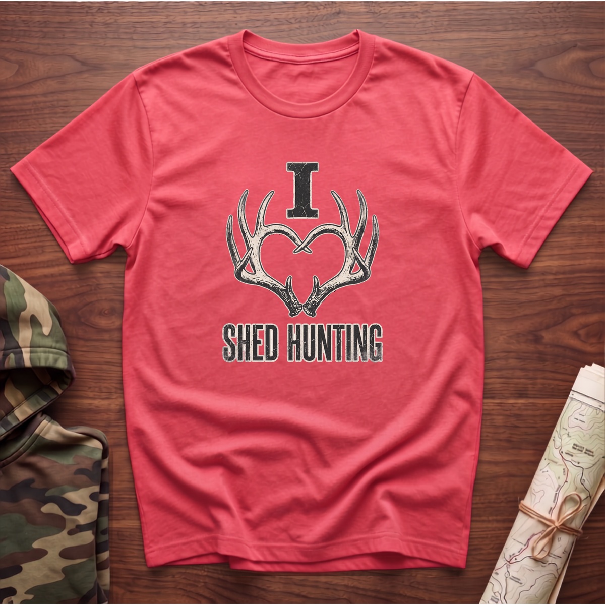 I Heart Shed Hunting T-Shirt