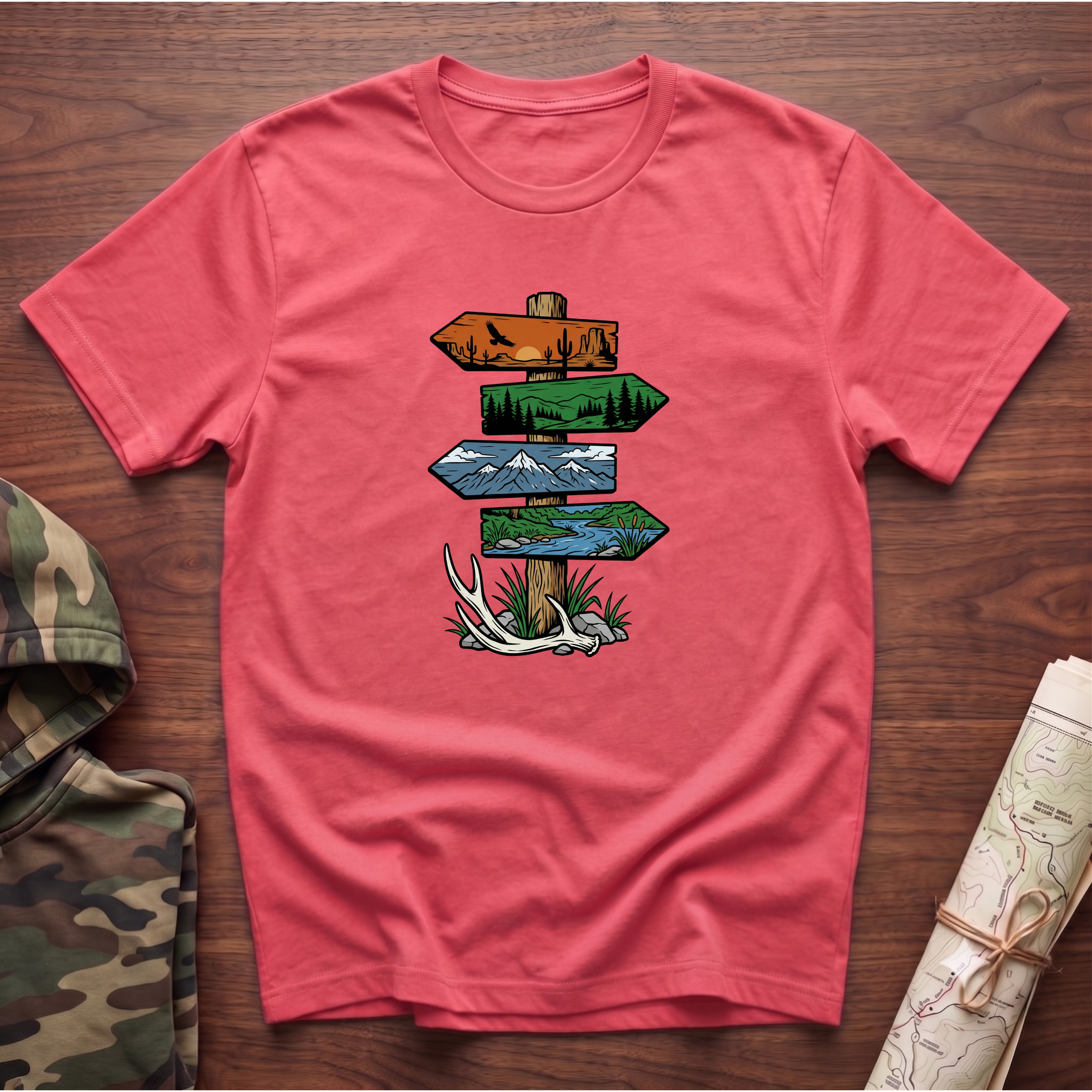 All Signs Point To Adventure T-Shirt