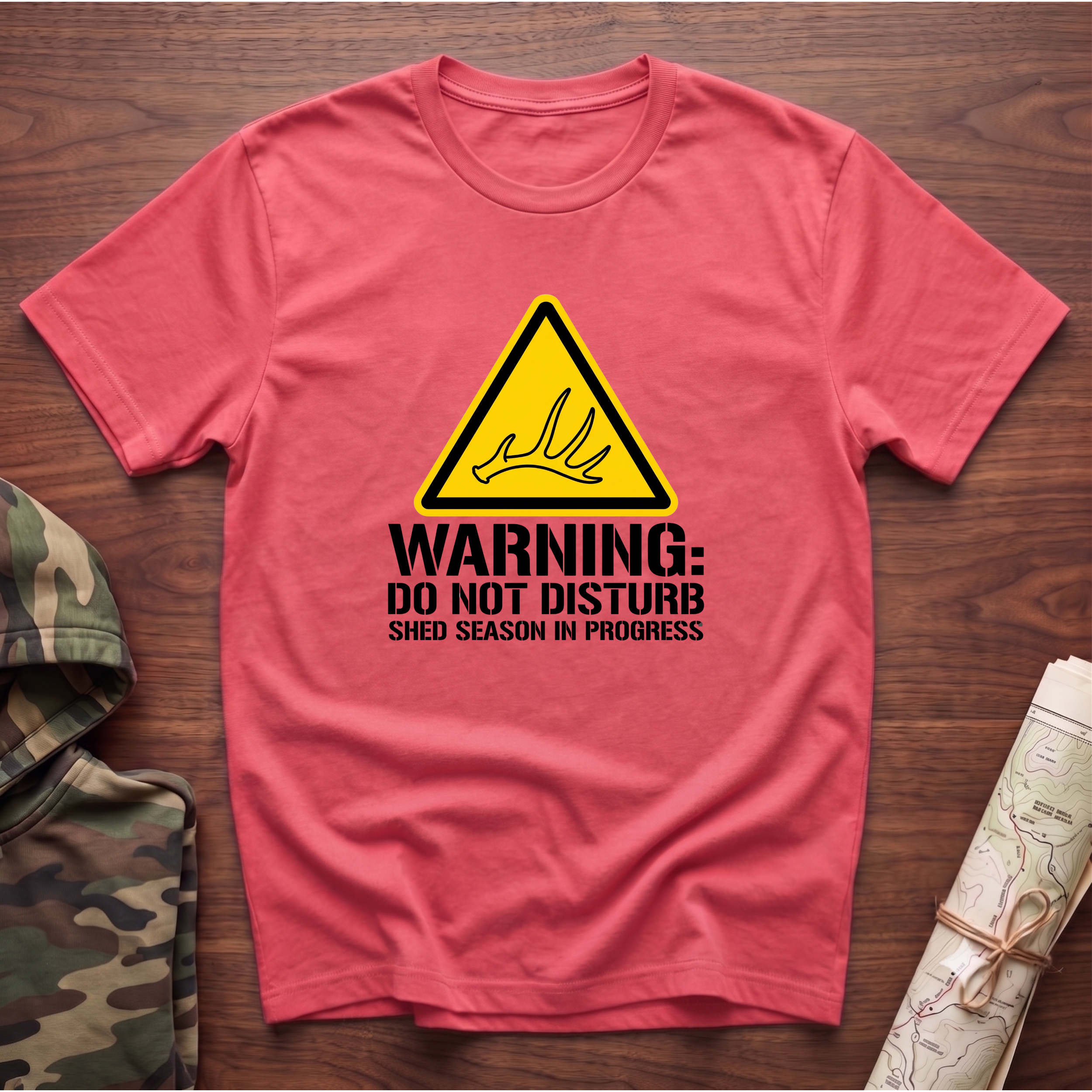 Warning: Do Not Disturb. Shed Season in Progress T-Shirt
