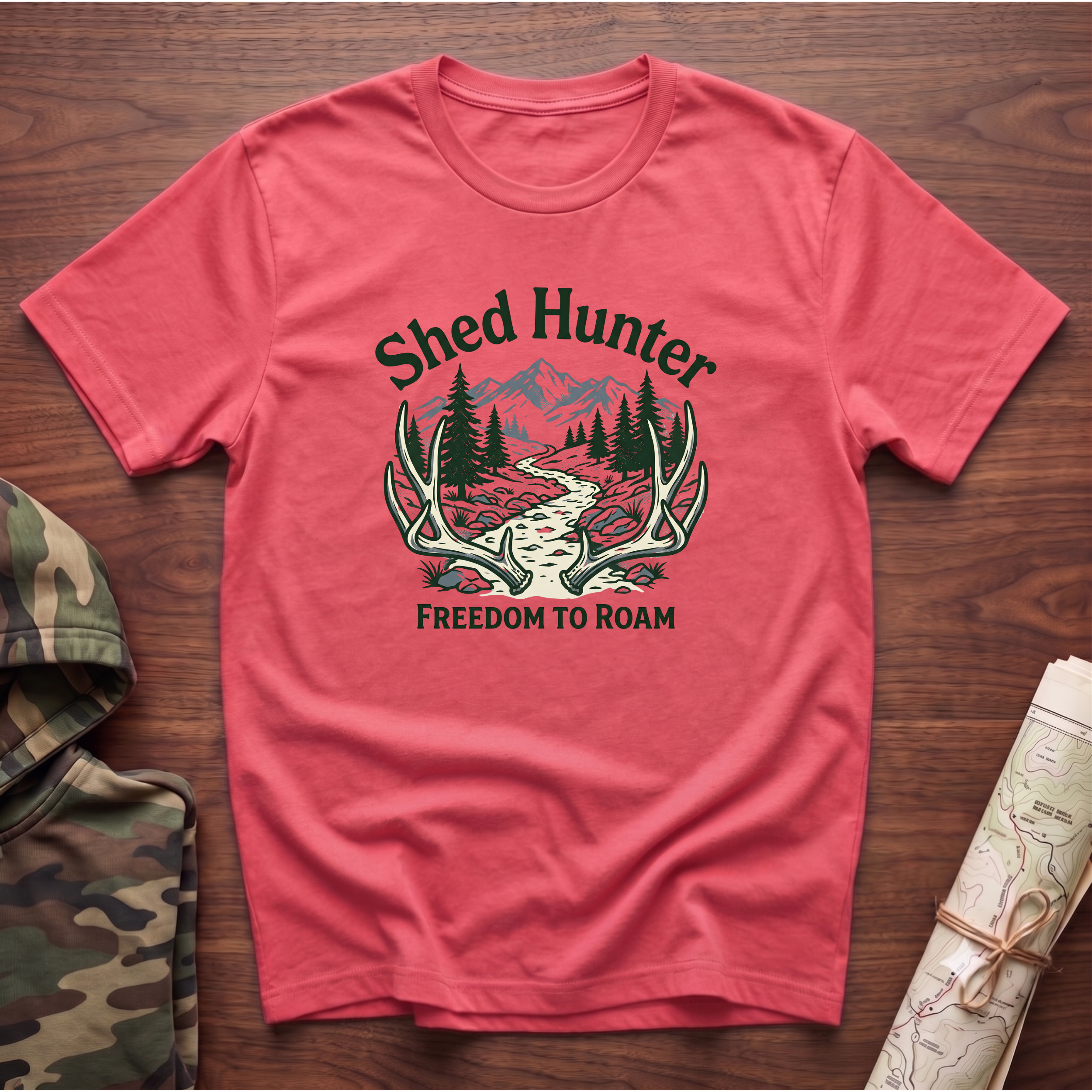 Freedom To Roam Shed Hunter T-Shirt