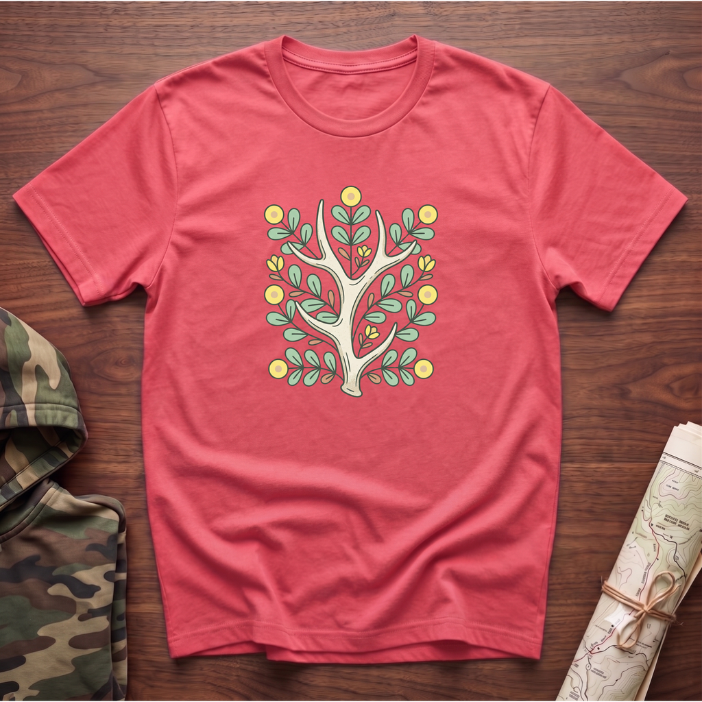 Blooming Antler Shed T-Shirt