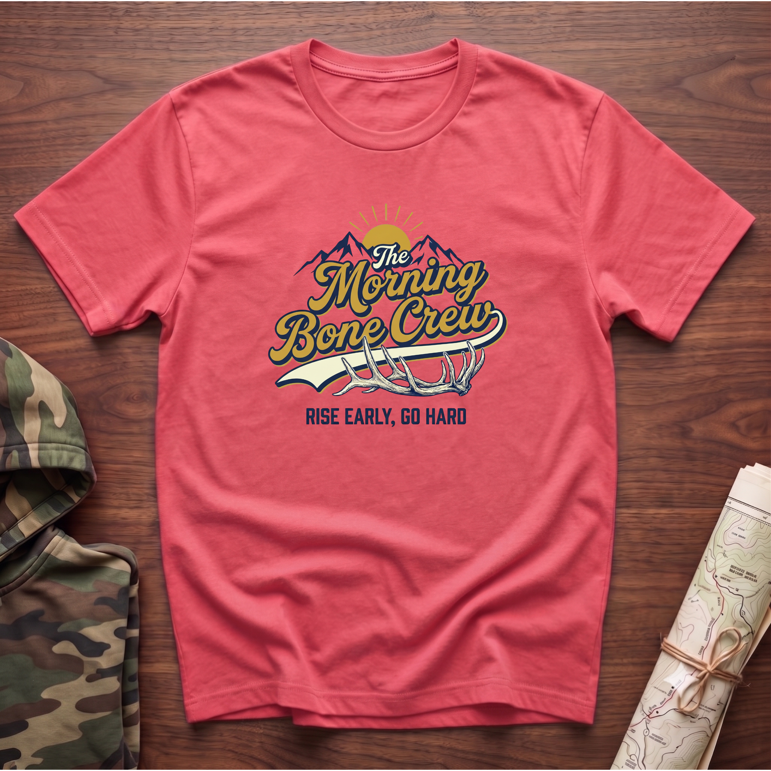 The Morning Bone Crew T-Shirt