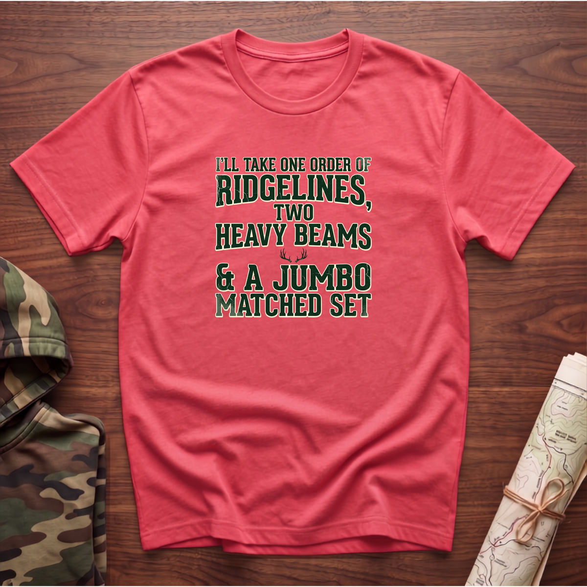 Ridgelines And Beams T-Shirt
