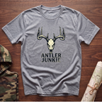 Antler Junkie Skull T-Shirt