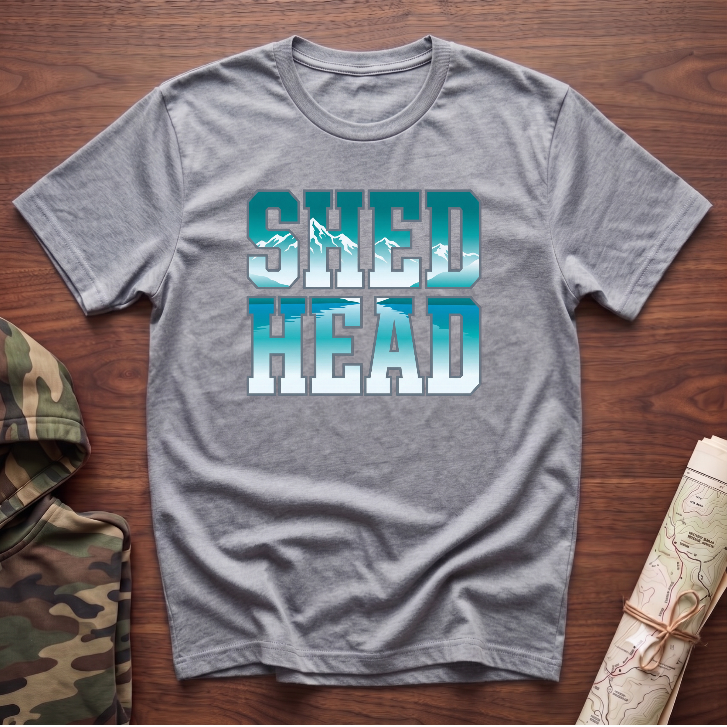 SHED HEAD Winter Landscape T-Shirt