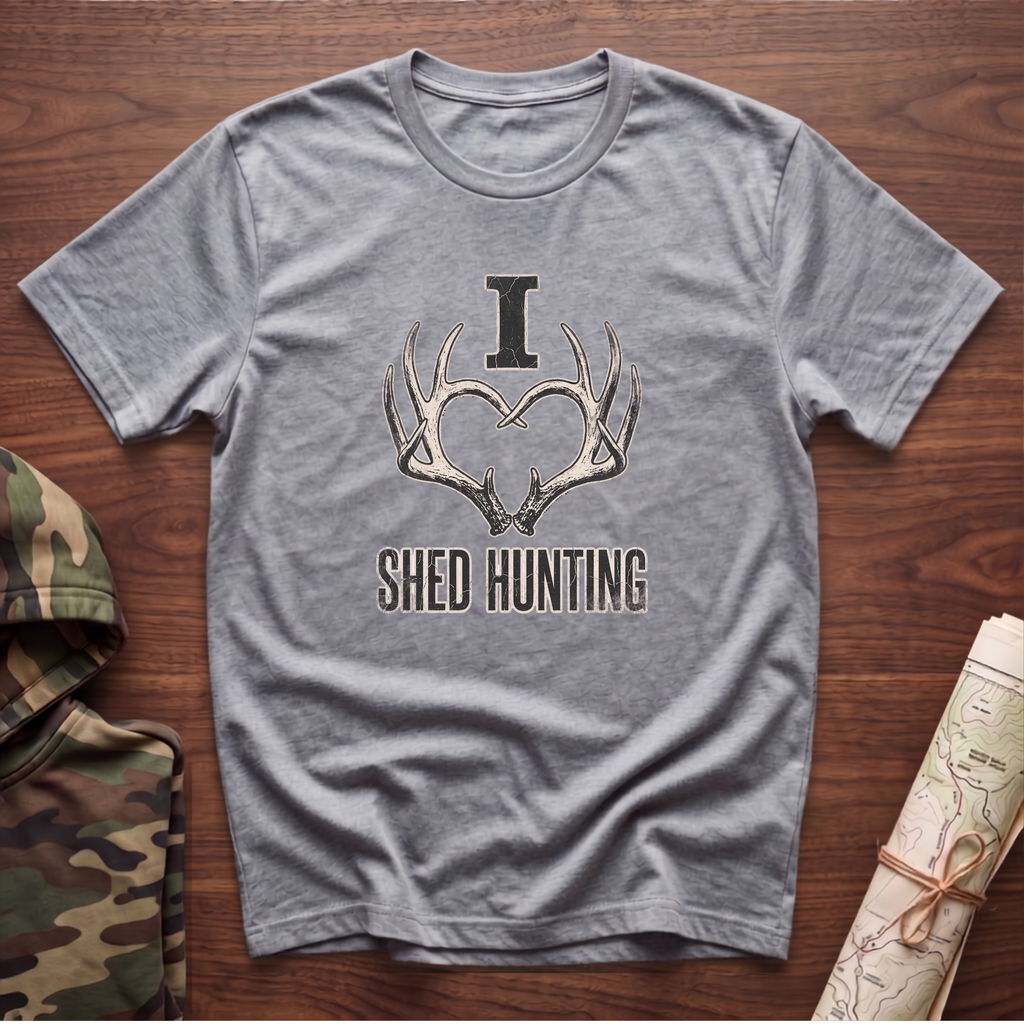 I Heart Shed Hunting T-Shirt