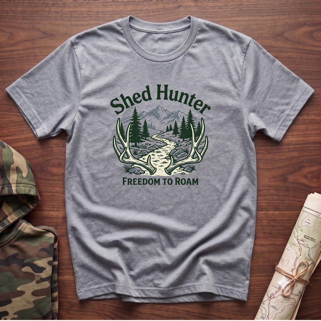 Freedom To Roam Shed Hunter T-Shirt