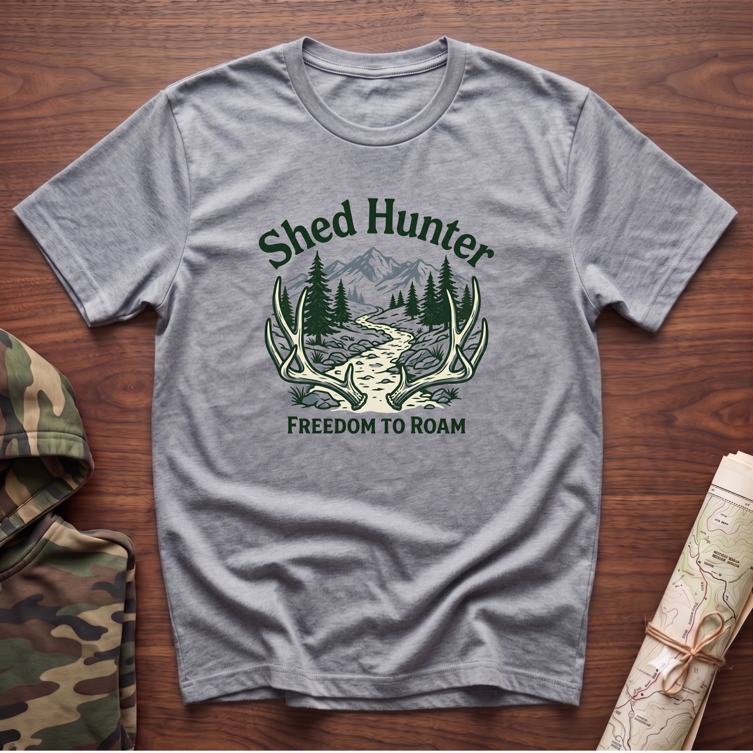Freedom To Roam Shed Hunter T-Shirt