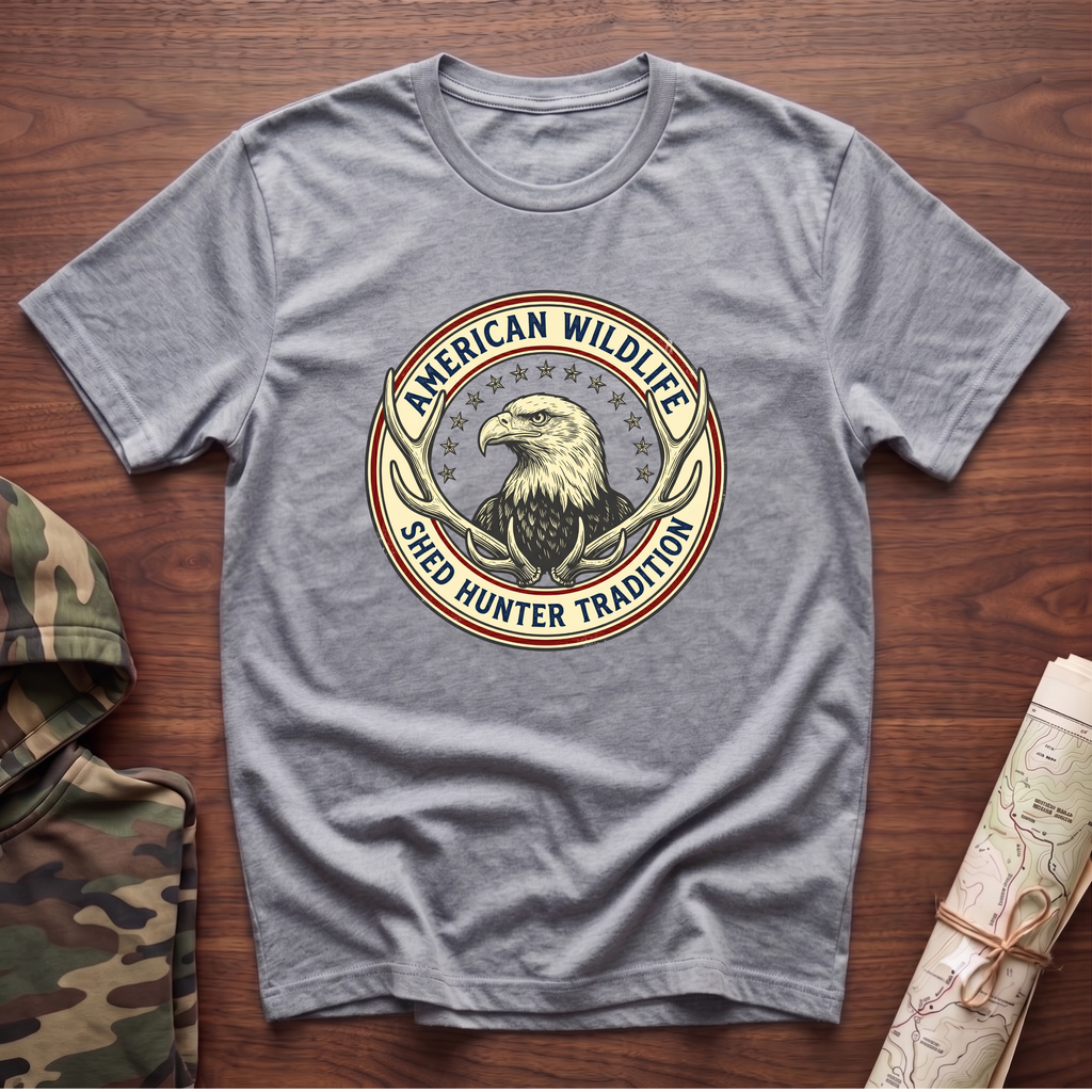 American Wildlife Shed Hunter Tradition T-Shirt