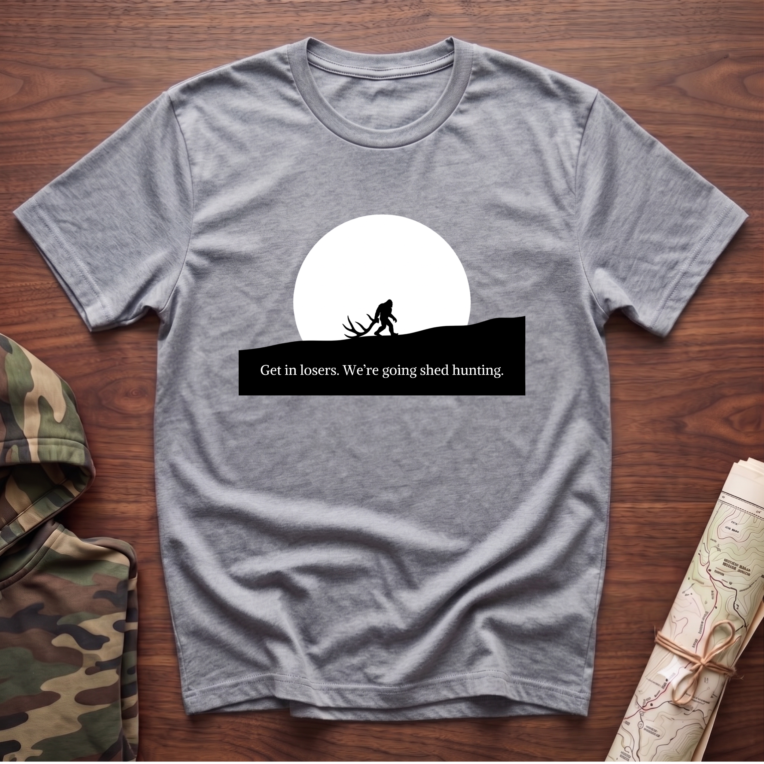 Get in Losers -  Bigfoot T-Shirt