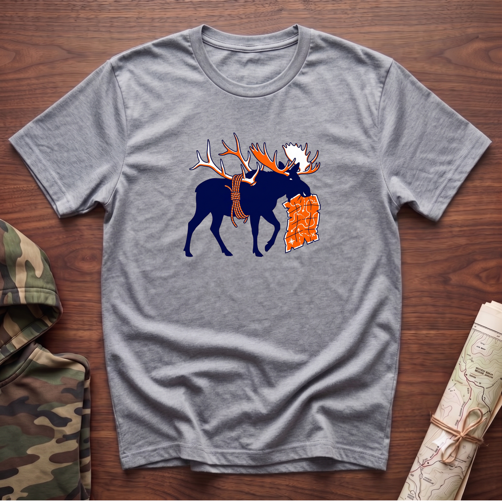 The Moose With The Map T-Shirt