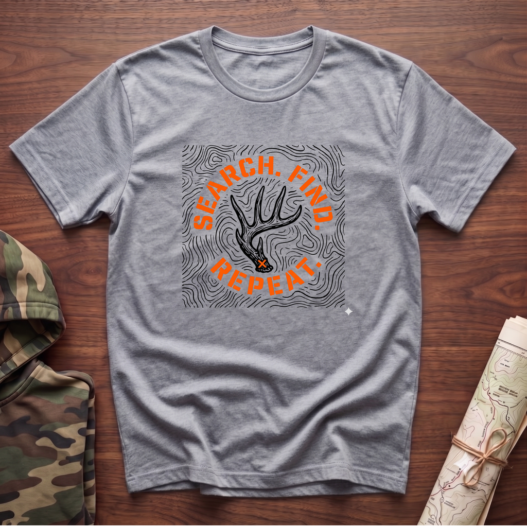 Search. Find. Repeat. T-Shirt