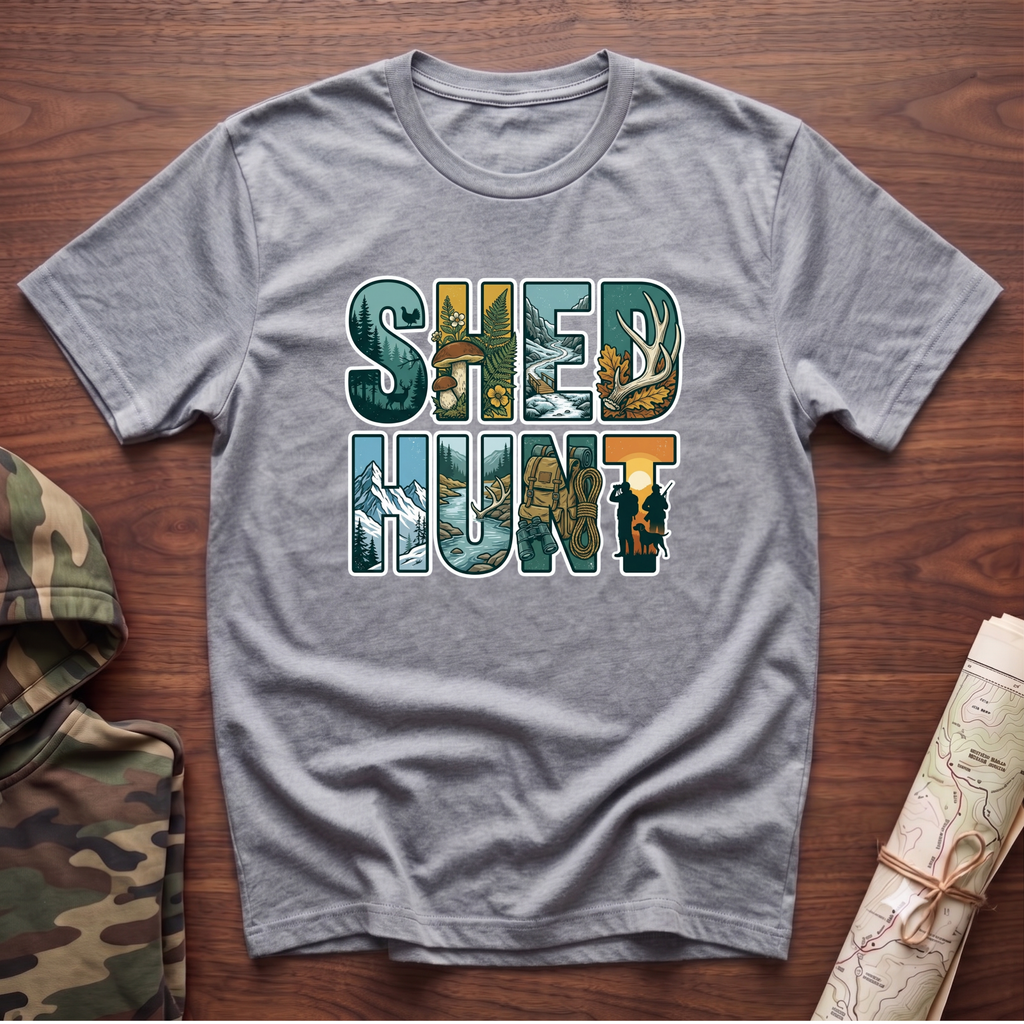 SHED HUNT All Seasons T-Shirt