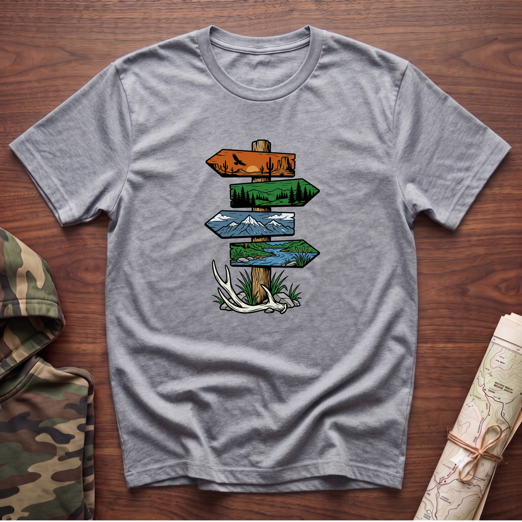 All Signs Point To Adventure T-Shirt