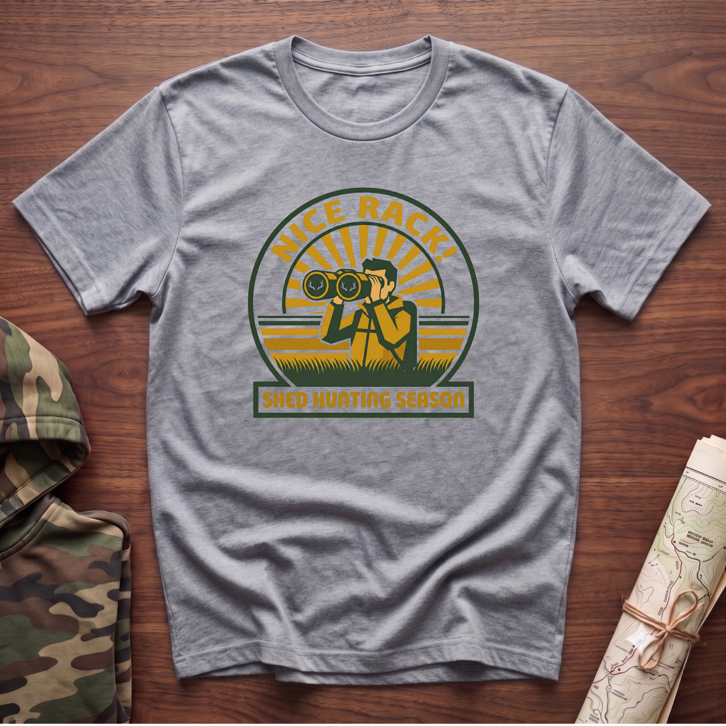 Nice Rack! Shed Hunting Season T-Shirt