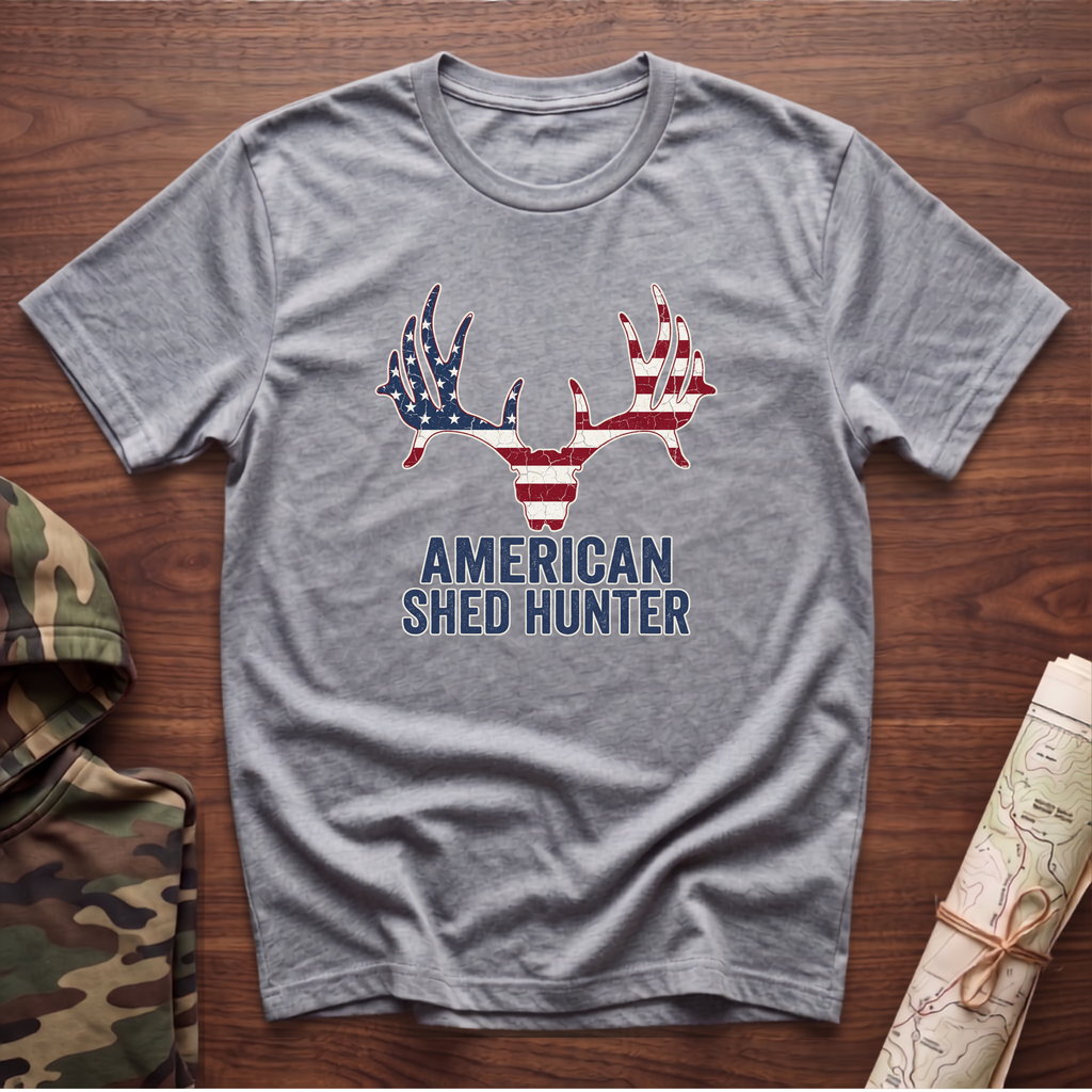 American Shed Hunter Deer T-Shirt