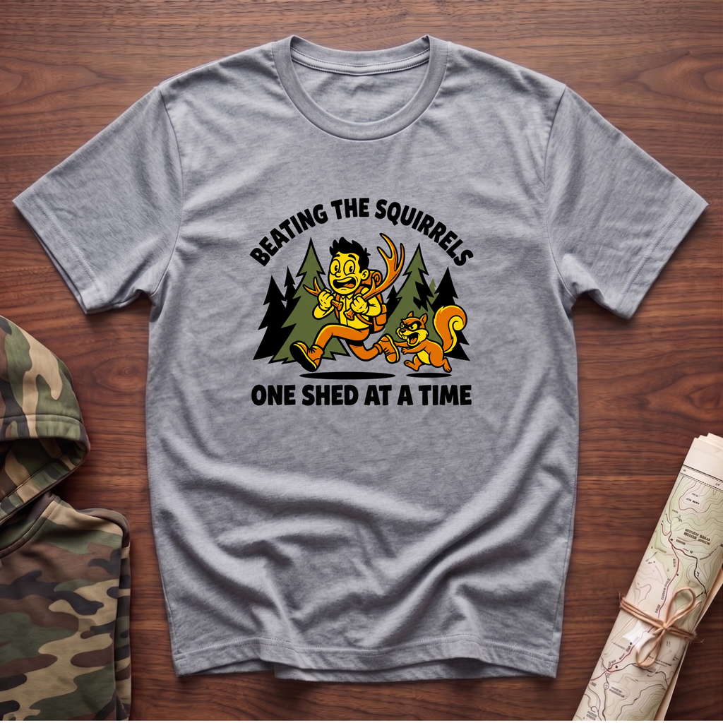 Beating the Squirrels One Shed at a Time T-Shirt