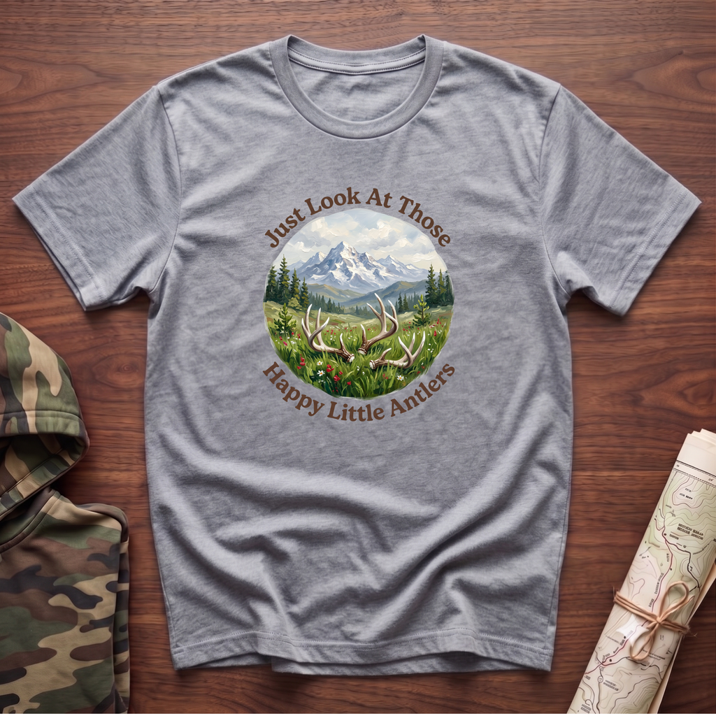 Happy Little Antlers T-Shirt