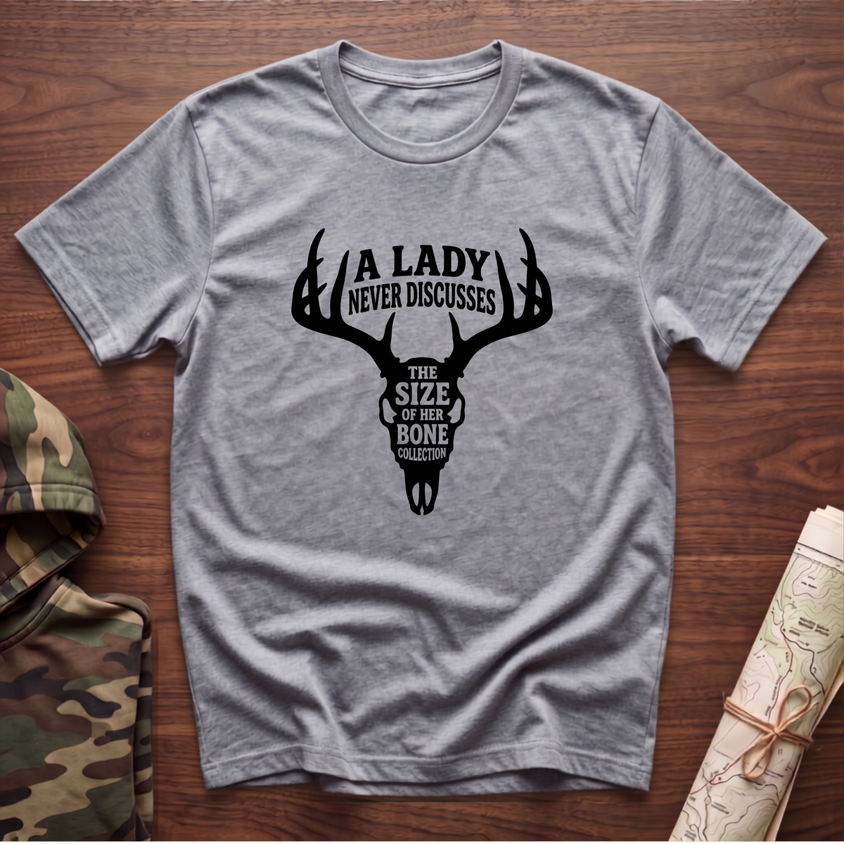 A Lady Never... T-Shirt