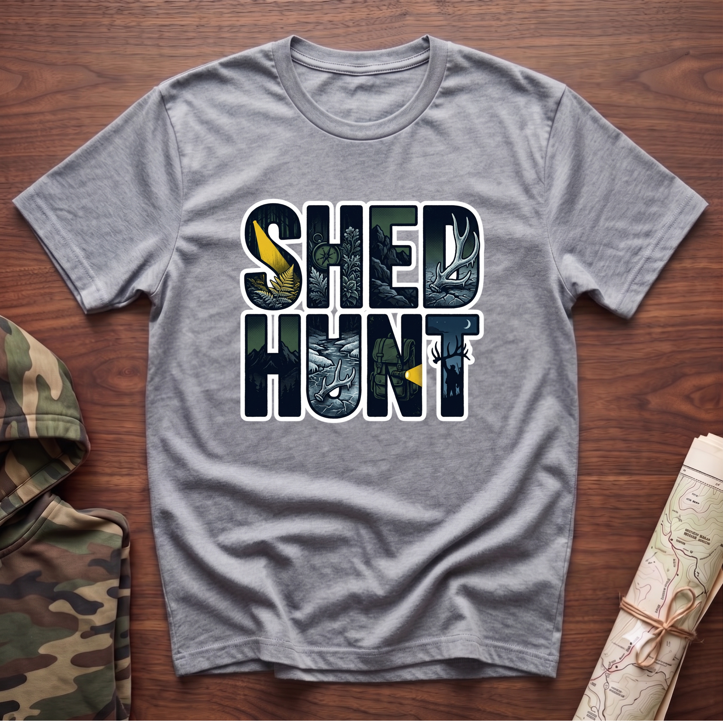 SHED HUNT Dark Forest T-Shirt