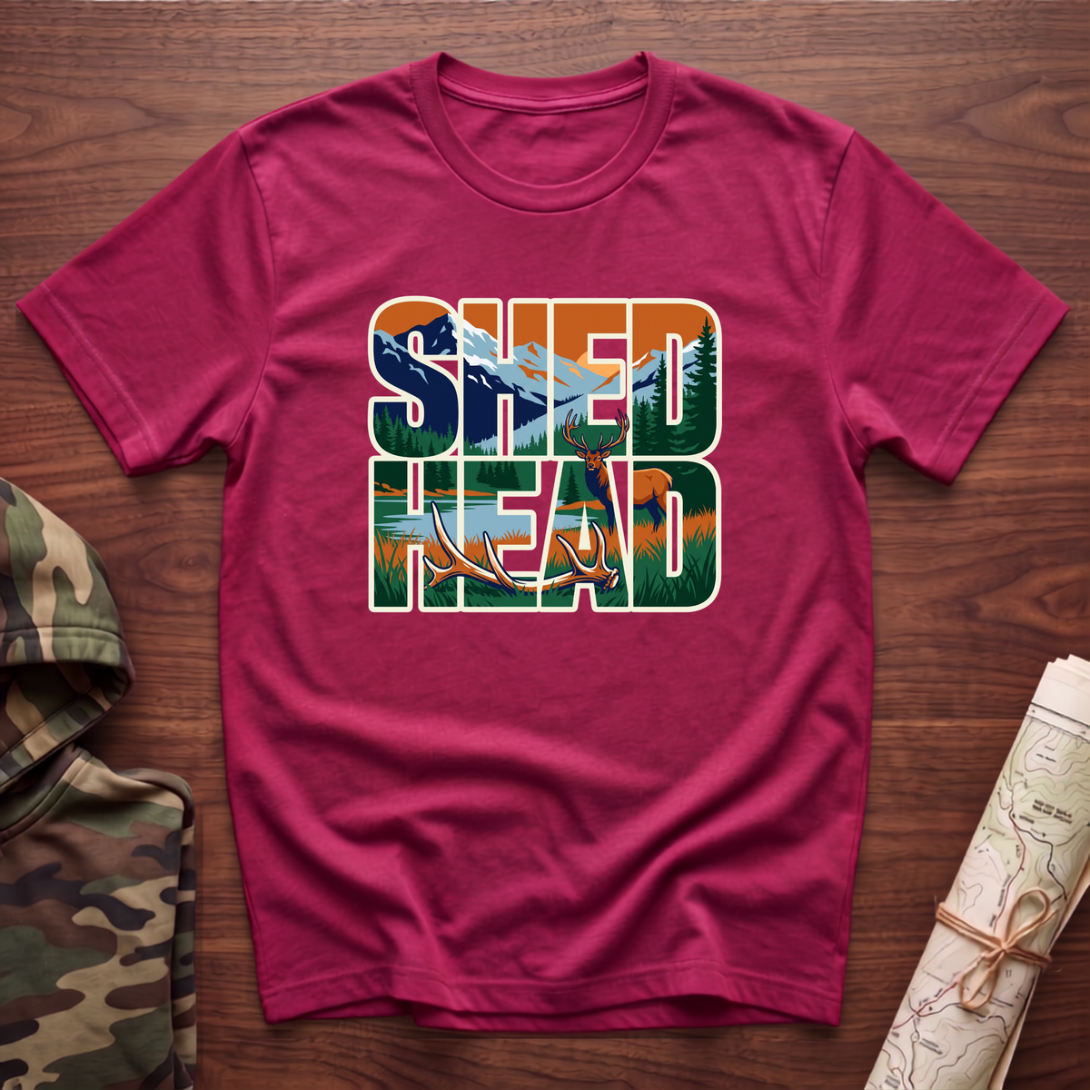 SHED HEAD Elk T-Shirt