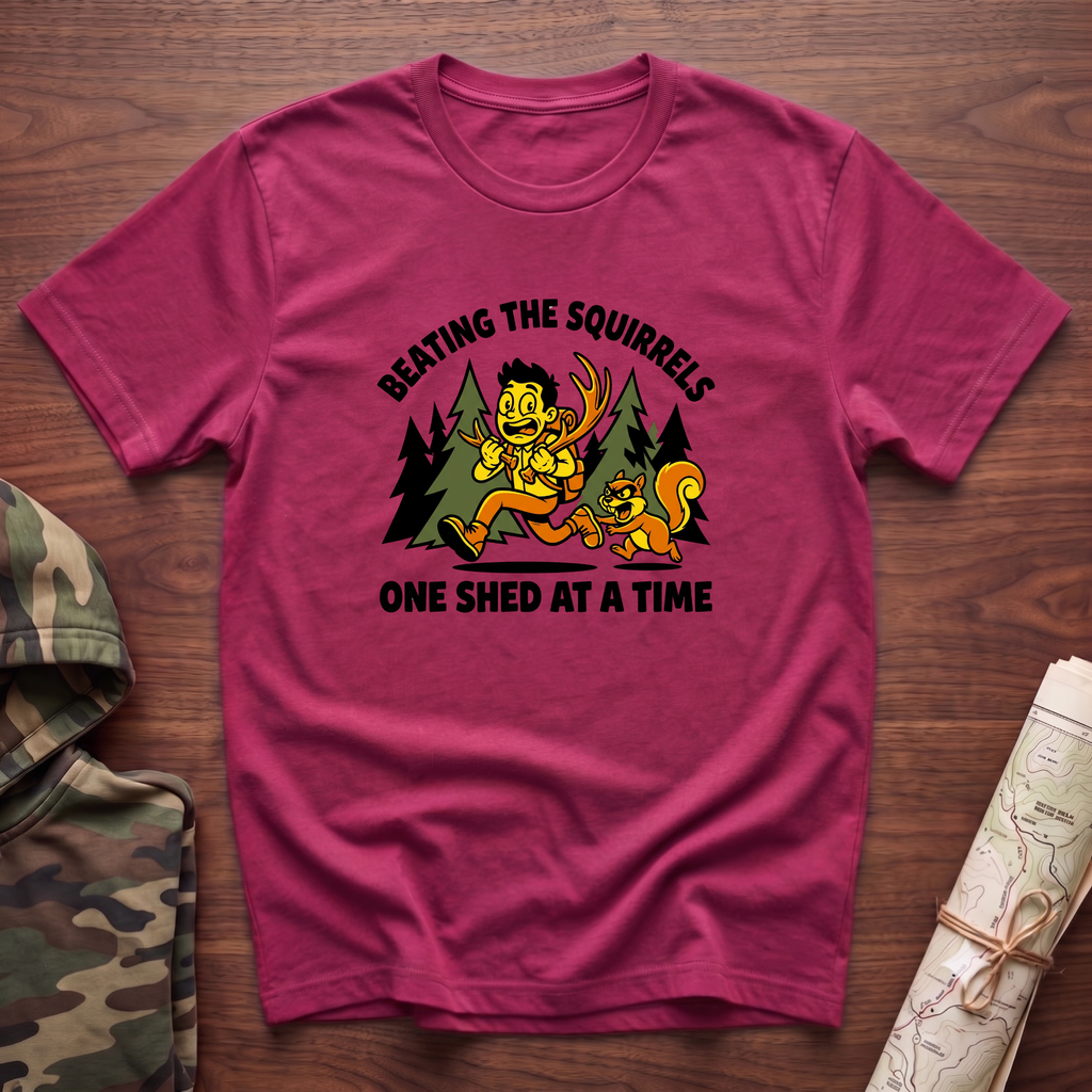 Beating the Squirrels One Shed at a Time T-Shirt