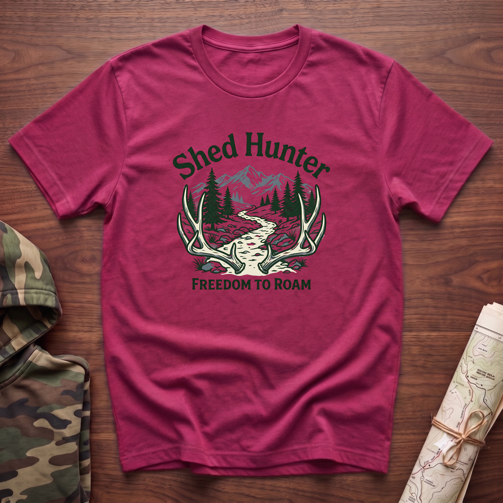 Freedom To Roam Shed Hunter T-Shirt