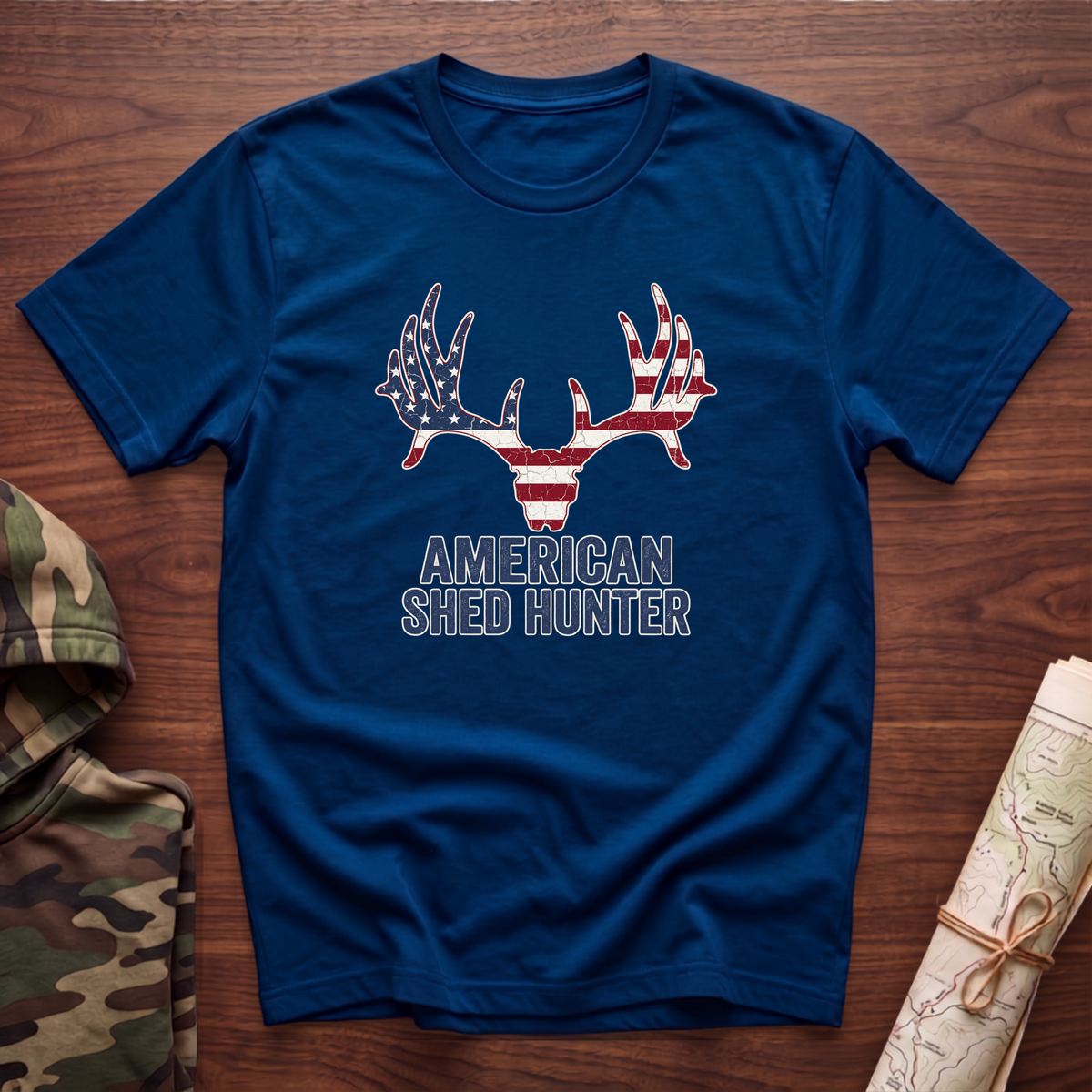 American Shed Hunter Deer T-Shirt