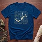 SHED HEAD Elk Shed Topography T-Shirt