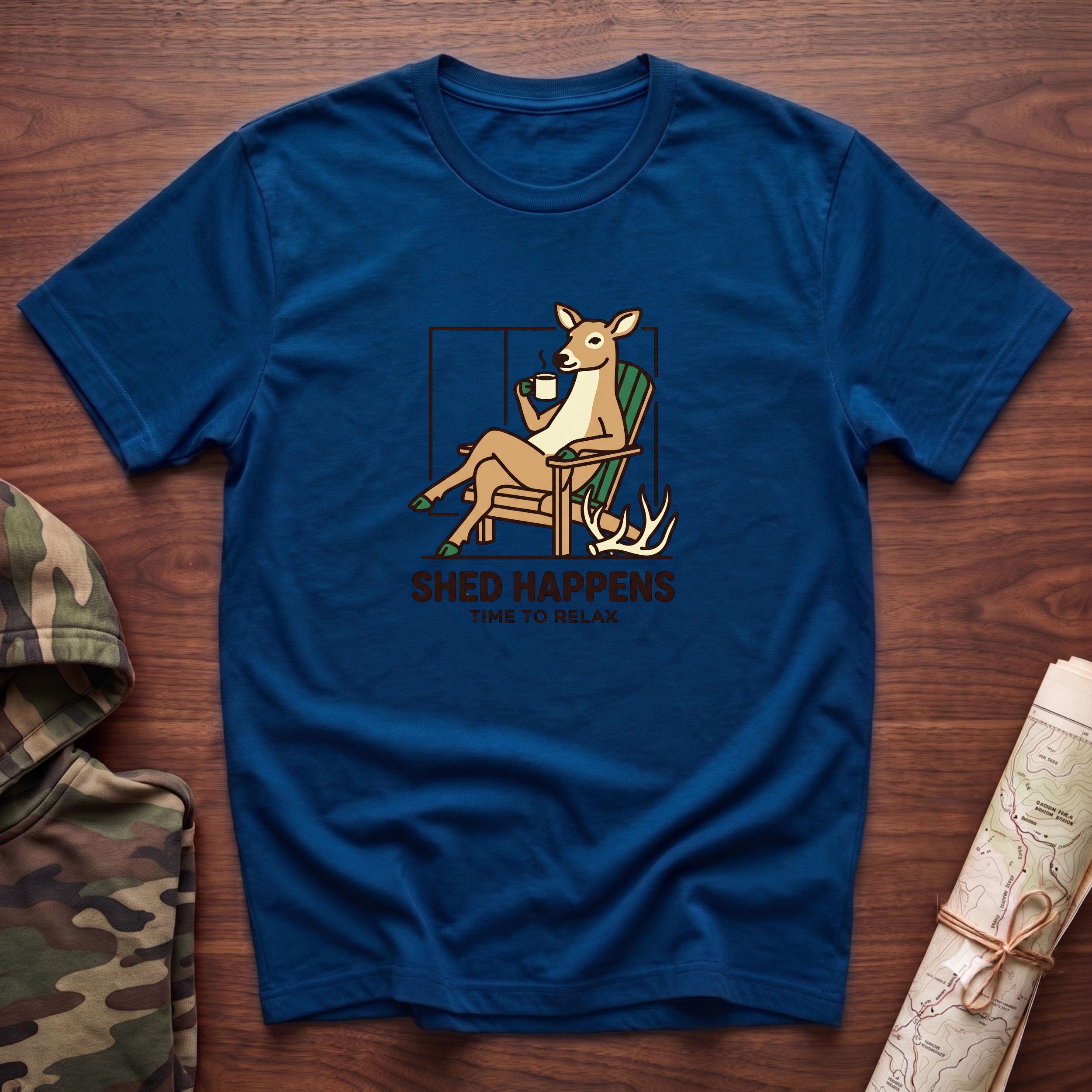 Shed Happens Time To Relax T-Shirt