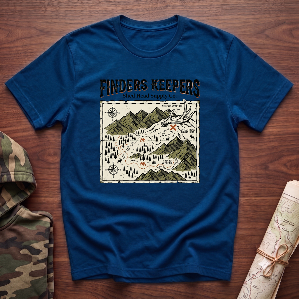 Finders Keepers Treasure Map T-Shirt