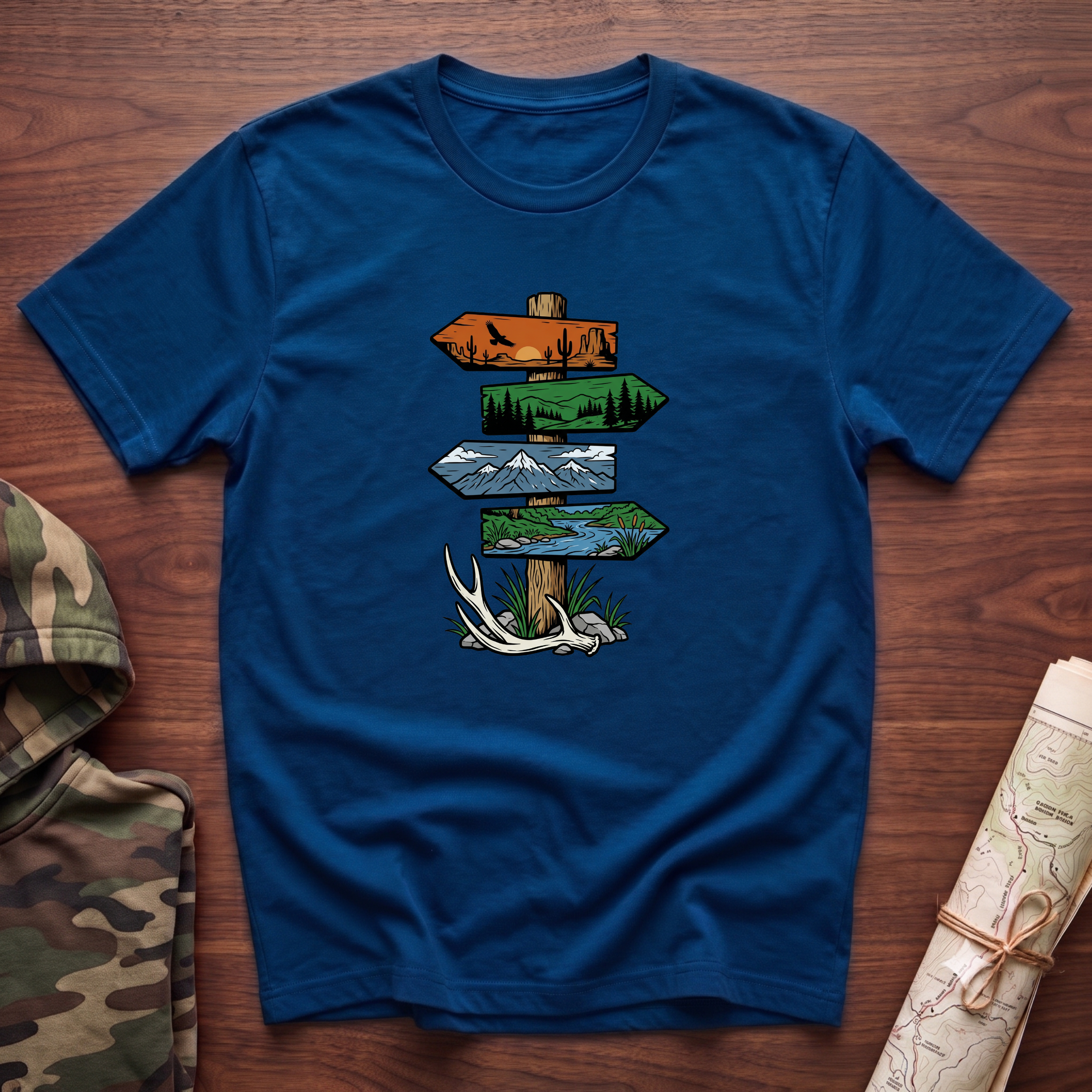 All Signs Point To Adventure T-Shirt