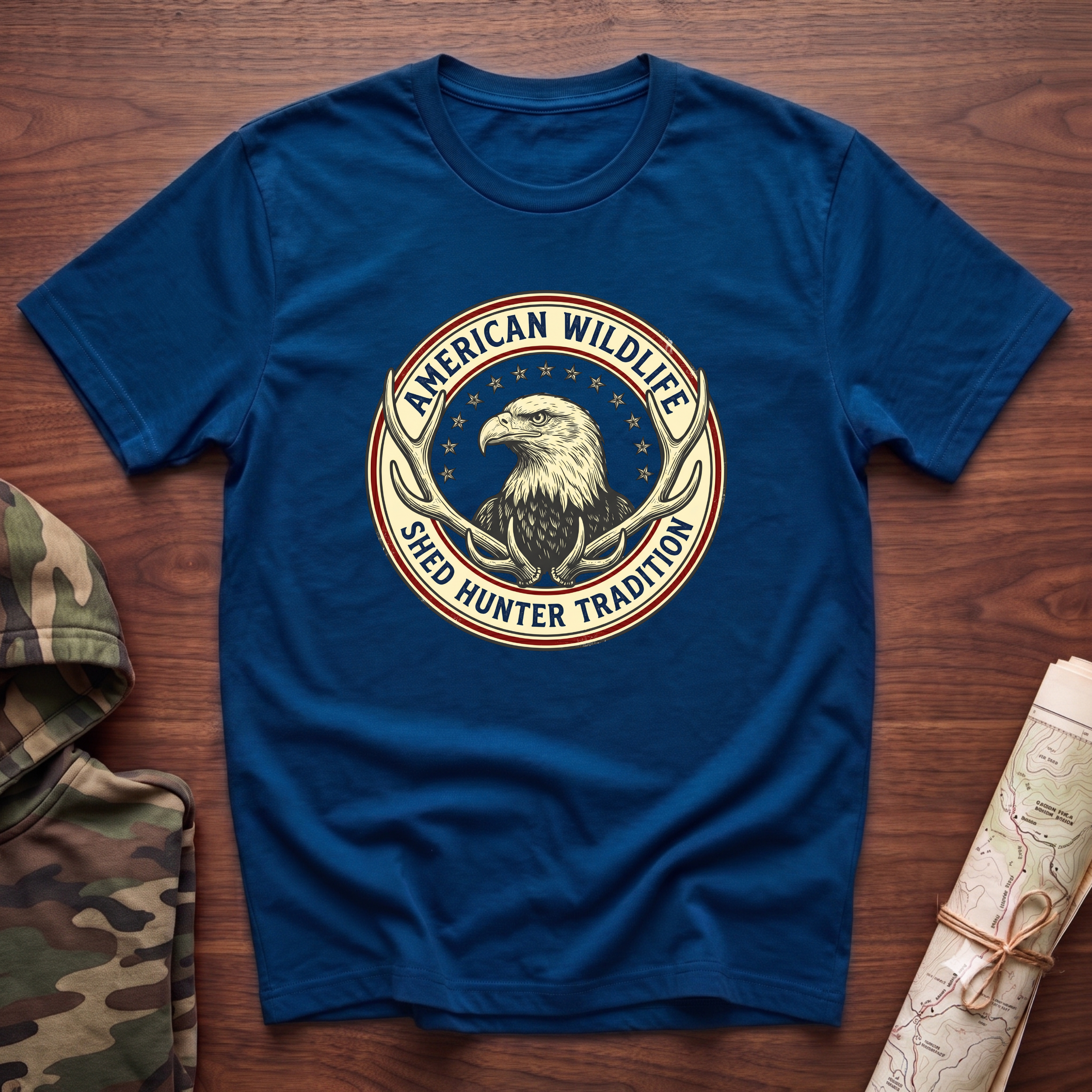 American Wildlife Shed Hunter Tradition T-Shirt