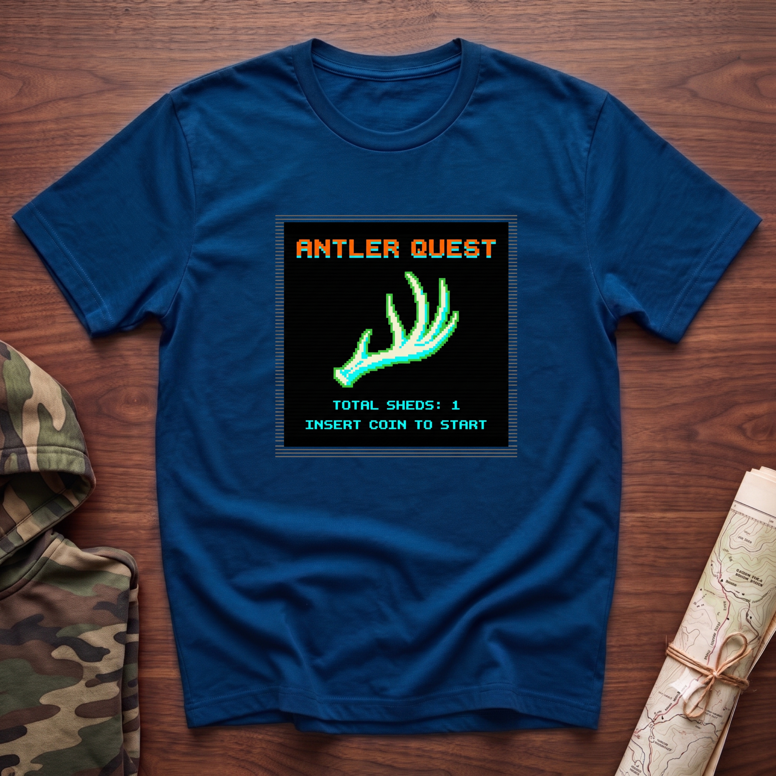 Antler Quest Pixel T-Shirt