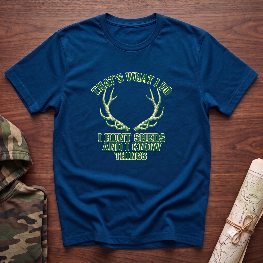I Hunt Sheds and I Know Things T-Shirt