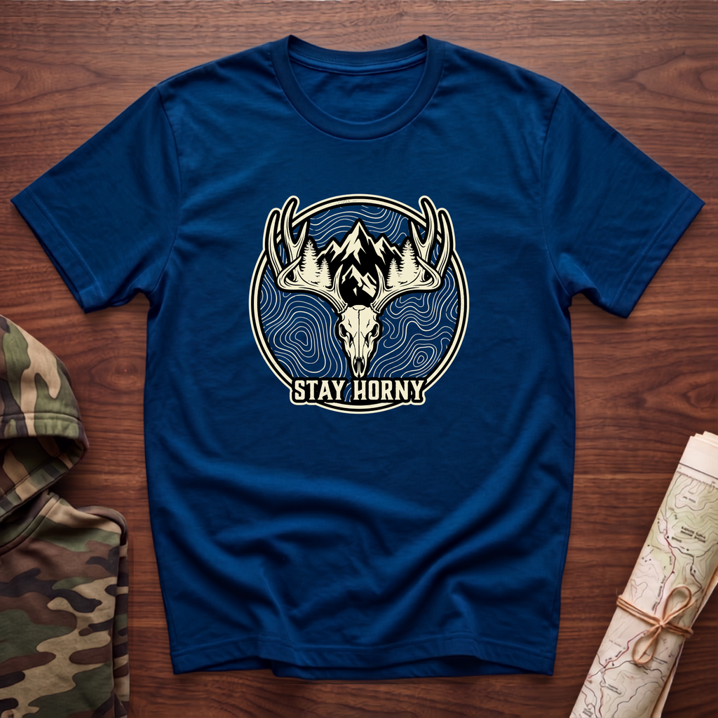 Stay Horny Skull T-Shirt