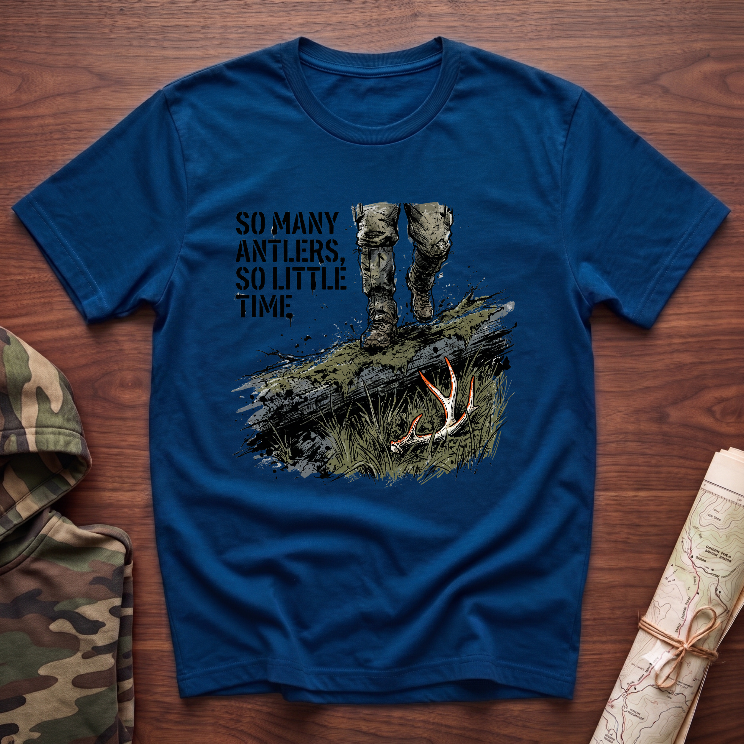 So Many Antlers, So Little Time Hunter T-Shirt