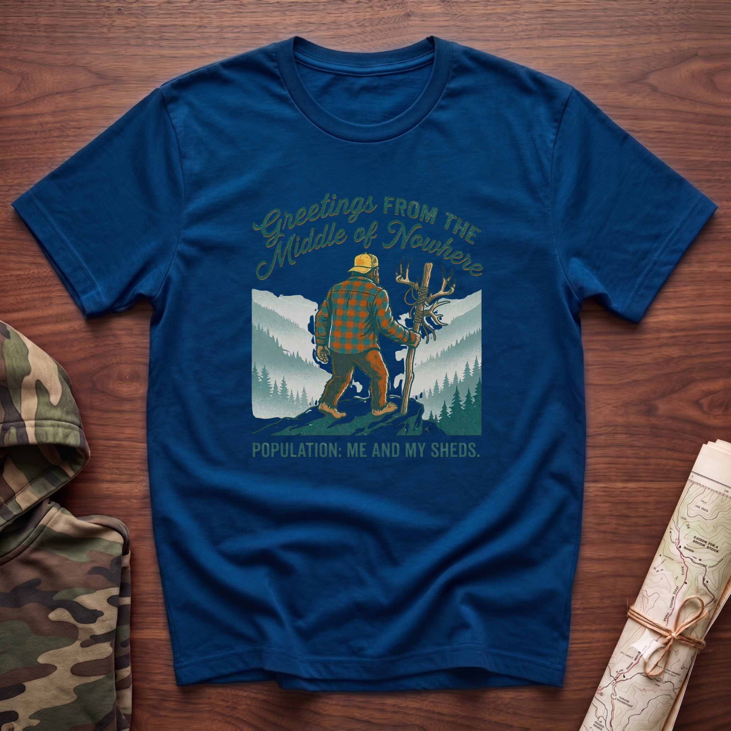 Greetings From the Middle of Nowhere T-Shirt