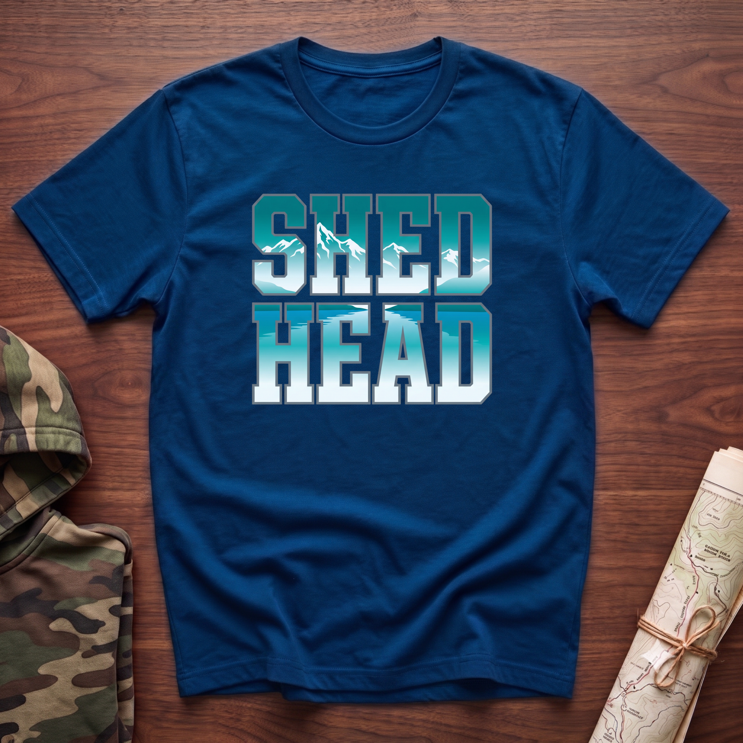 SHED HEAD Winter Landscape T-Shirt